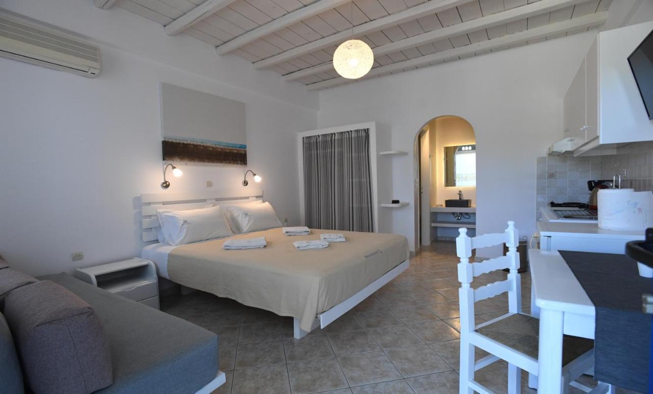 Nostos Beachfront Apartments & Studios Agios Ioannis  Exterior foto