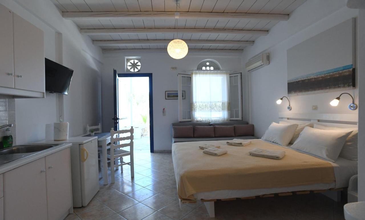 Nostos Beachfront Apartments & Studios Agios Ioannis  Exterior foto